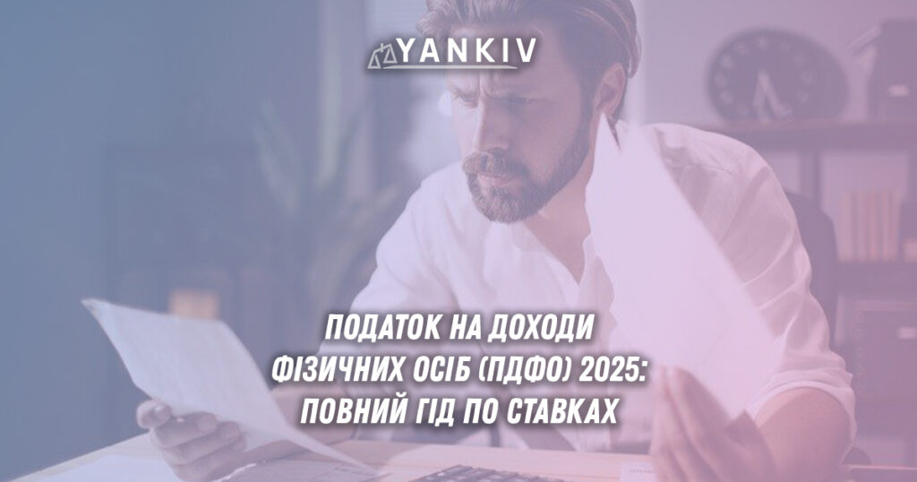ПДФО 2025: ставки податку на доходи фізичних осіб та умови застосування