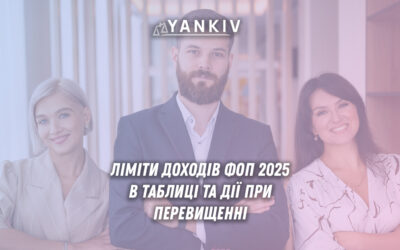 Таблиця з лімітами доходів для ФОП на єдиному податку в Україні 2025 року - розміри лімітів 1,3-9,3 млн грн для груп 1-3, схема дій при перевищенні та вимоги до ПДВ-реєстрації.