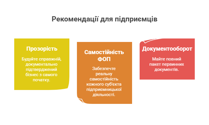 Практичні рекомендації для підприємців щодо фінансового моніторингу та ознак дроблення бізнесу