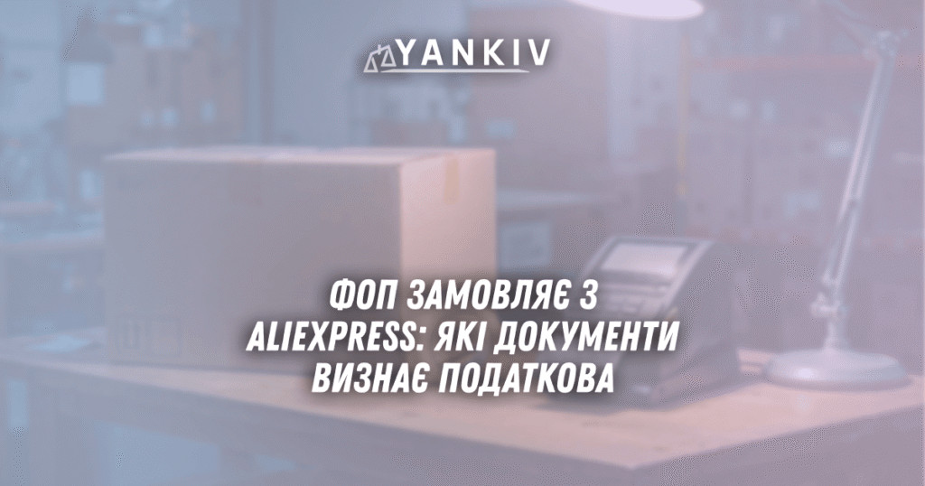 ФОП замовляє з AliExpress: які документи визнає податкова 1 FOP zamovlyaye z AliExpress yaki dokumenty vyznaye podatkova