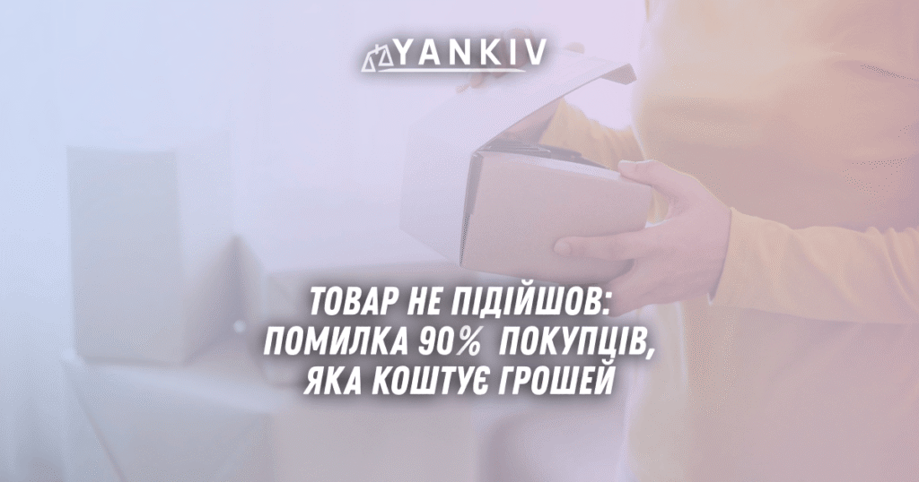 Товар не підійшов: помилка 90% покупців, яка коштує грошей 1 Tovar ne pidijshov pomylka 90 pokuptsiv yaka koshtuye groshej