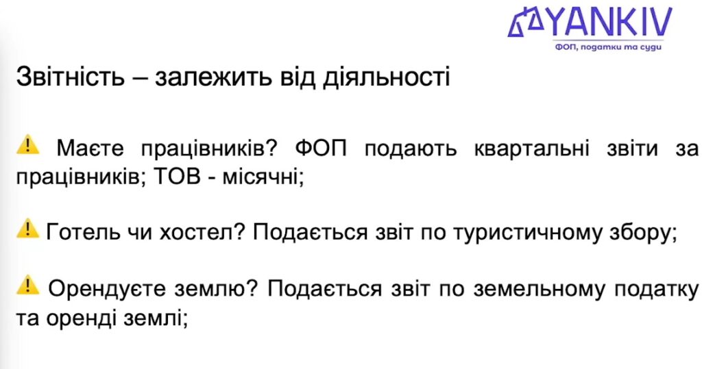 Все про єдиний податок у 2026: повний гайд по всіх 4 групах для ФОП та ТОВ 12 Які звіти подавати ФОП - залежить від виду діяльності