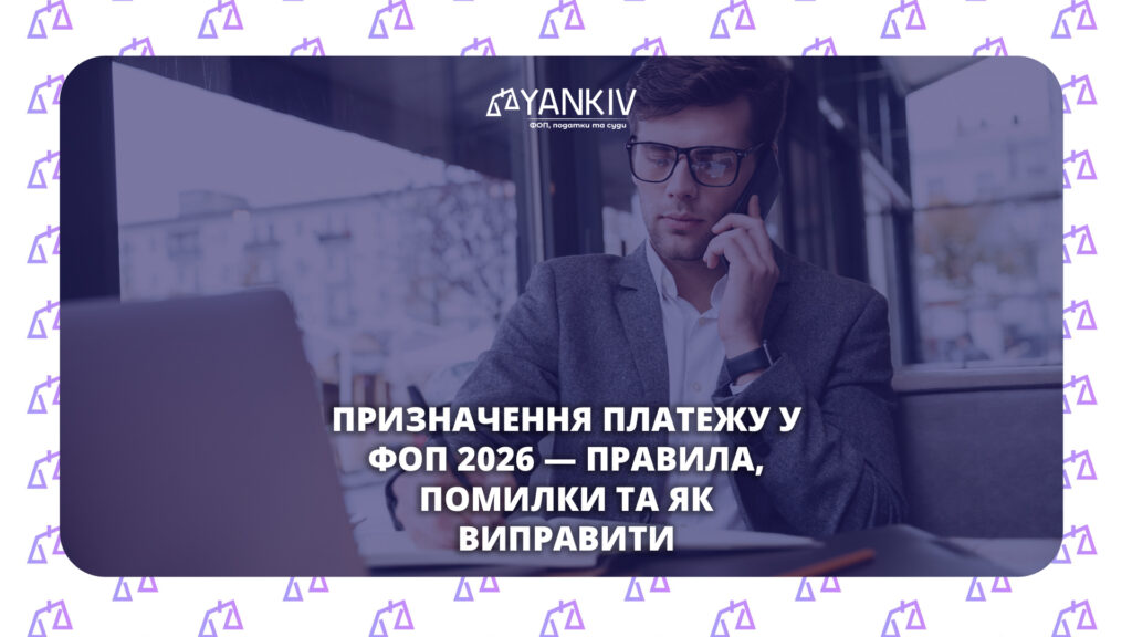 Призначення платежу у ФОП: що писати, чого уникати і як виправити помилку
