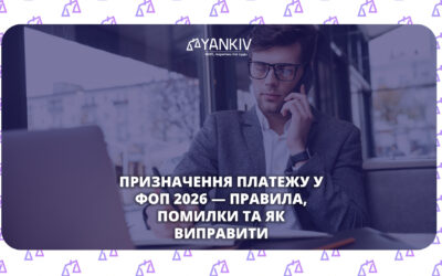 Призначення платежу у ФОП: що писати, чого уникати і як виправити помилку